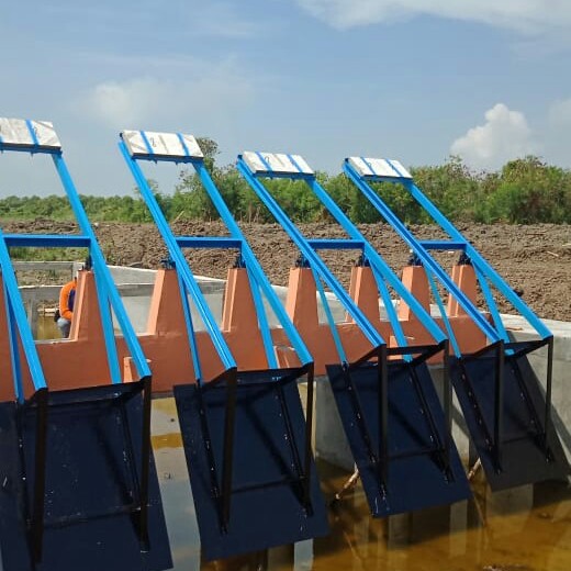 Sebagai pendukung untuk tingkatkan produksi udang di wilayah Dipasena, P3UW Lampung kembali akan bangun pintu DAM di wilayah blok 00 Bumi Sentosa.