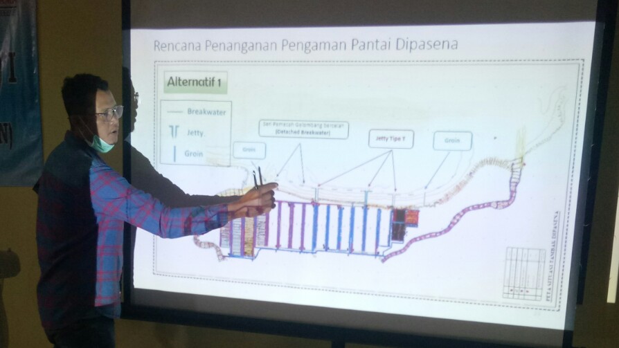 Balai Besar Wilayah Sungai Mesuji Sekampung kementerian PUPR adakan Pertemuan Konsultasi Masyarakat dengan P3UW Lampung Rencana rehabilitasi tambak Dipasena