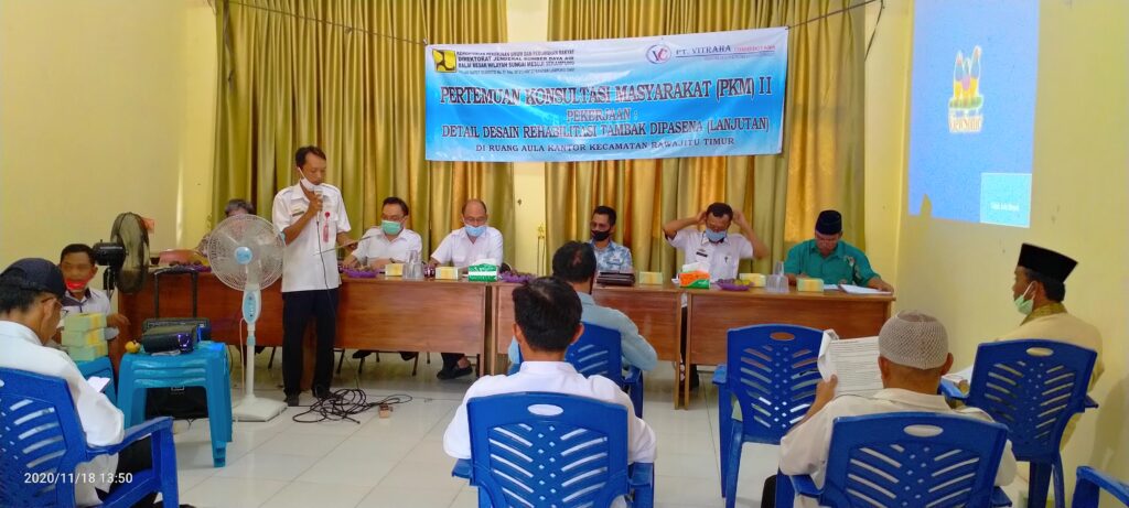 Kementerian PUPR melalui Balai Besar Wilayah Sungai Mesuji Sekampung (BBWS MS) mematangkan Rencana rehabilitasi pertambakan Dipasena